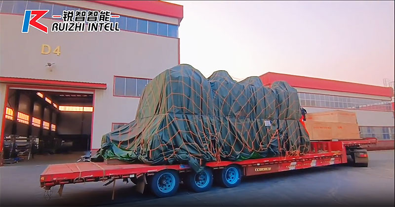 智能螺旋式蒸烤機發(fā)貨